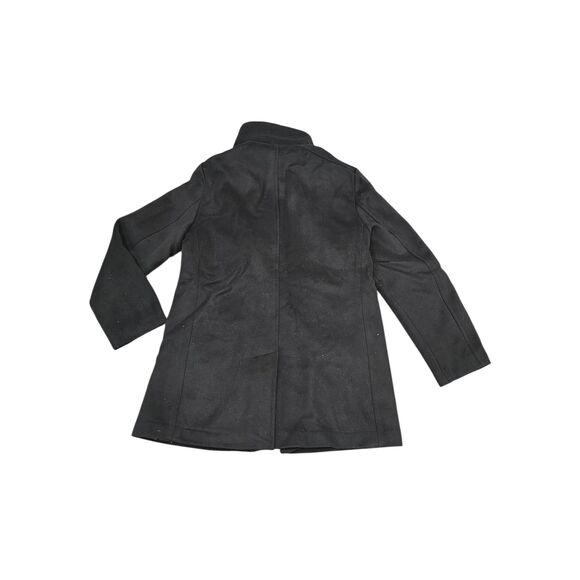 Vince Camuto Men’s Black Wool Blend Coat Size M NWT Zip Front Winter Jacket Faux - Picture 11 of 12